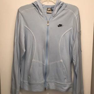 Nike lightweight zip up hoodie